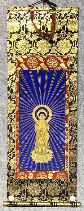 日本净土真宗 阿弥陀如来(挂轴)