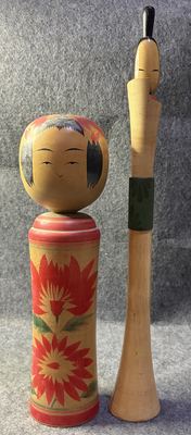 鸣子系 滝岛茂作 传统木芥子娃娃