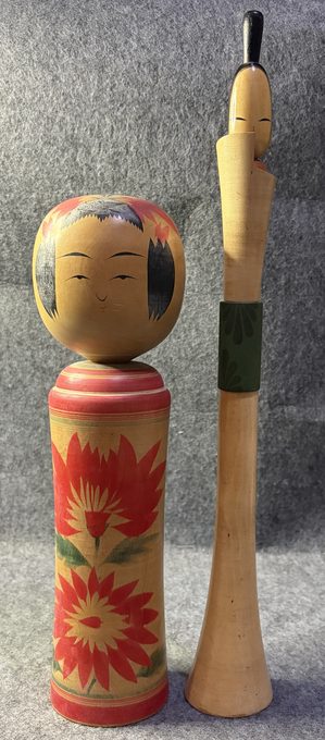 鸣子系 滝岛茂作 传统木芥子娃娃