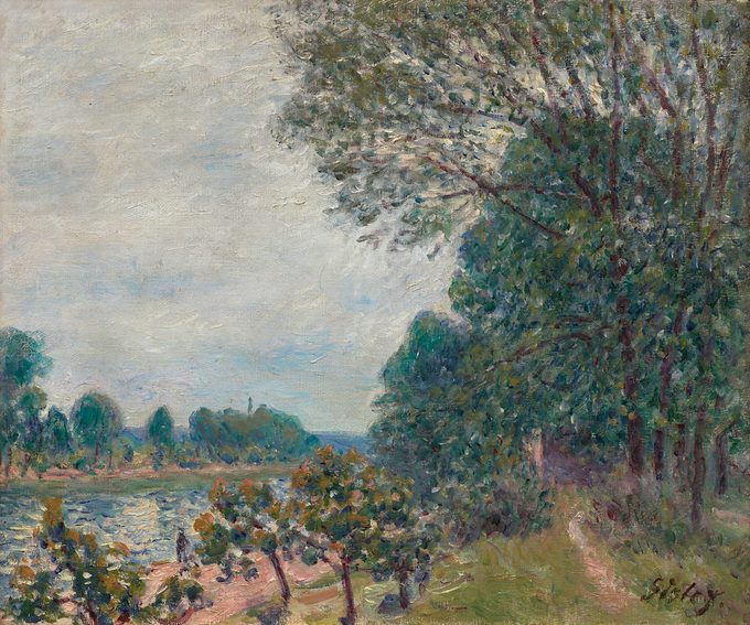 Bords du Canal À Moret-sur-Loing