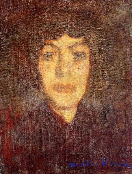Woman's Head with Beauty Spot (1906)