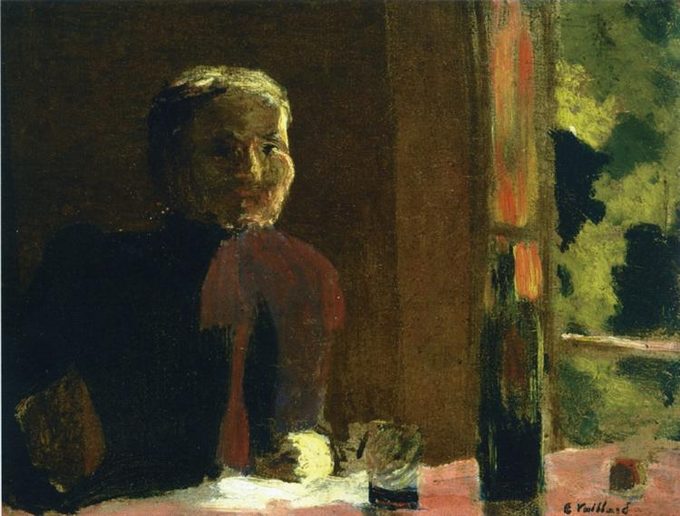 Madame Vuillard at Table (1888)
