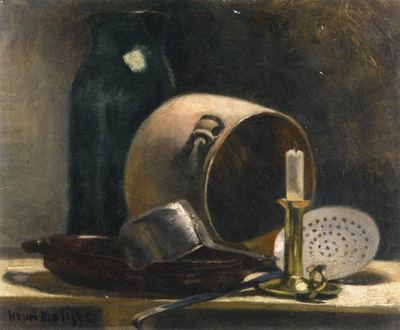 Still Life with Earthen Pot (1892)