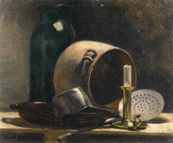 Still Life with Earthen Pot (1892)