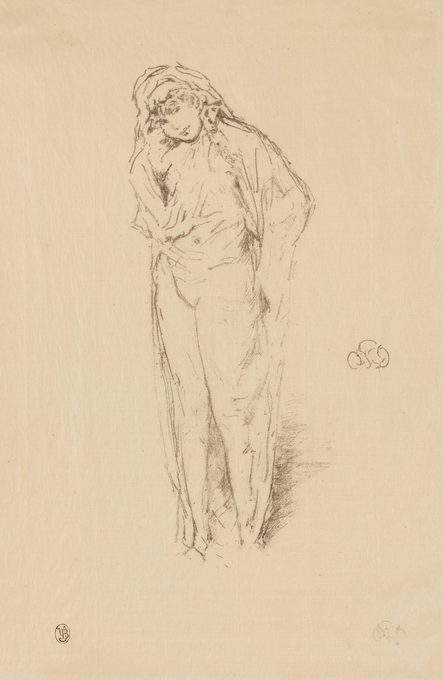 Draped Figure, Standing (W. 155, L. 54, S. 46)