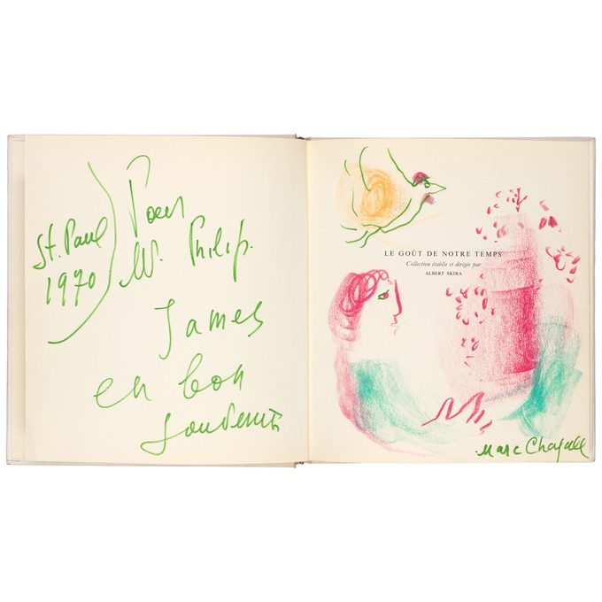 Homme et Oiseau pour Philip James
