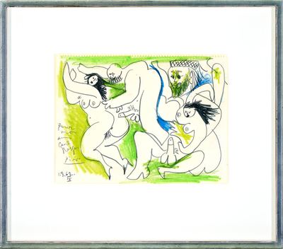 Etude pour le Dejeuner sur Lherbe IV