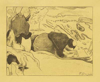 Les Laveuses, from la Suite Volpini (The Washer Wome...