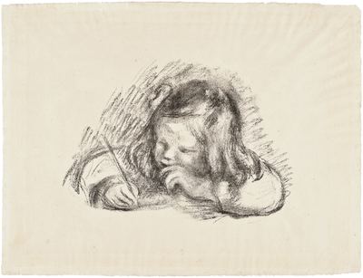 Le Petit Garçon au Porte-plume (Claude Renoir Écriva...