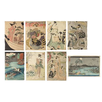 Utagawa Hiroshige (1797–1858) Utagawa Kuniyoshi (1798–1861) Hosoda Eishi (1756–1829)…
